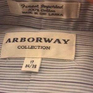 NWT. Arborway Men’s Dress Shirt
